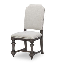  Kingston - Upholstered Side Chair (Set of 2) - Sandalwood Brown / Dark Sable