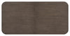 Lancia - Complete Double Pedestal Dining Table - Charred Oak