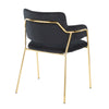 Napoli - Chair - Gold Metal (Set of 2)