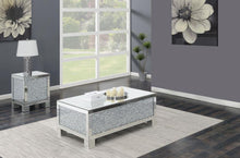  Gillian - Mirrored Coffee Table Set