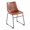 Duke - Side Chair (Set of 2) - Dark Brown