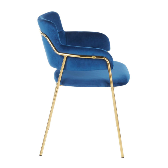 Napoli - Chair - Gold Metal (Set of 2)