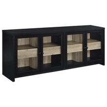  Denison - 79" 4-Door TV Stand Media Console - Black