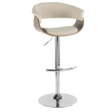  Vintage Mod - Adjustable Barstool (Set of 2) - Chrome Base