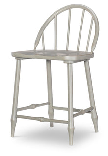  Vintage Market - Windsor Counter Height Chair (Set of 2) - Northern Moss