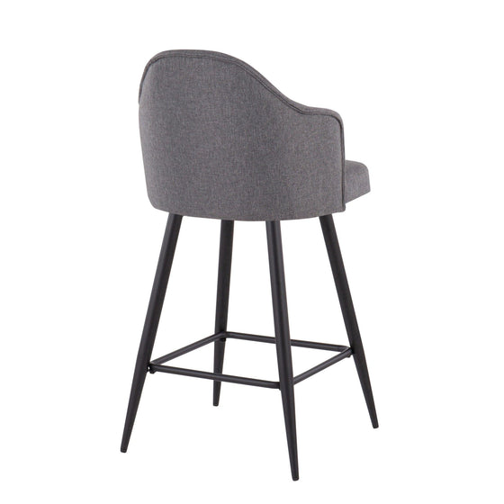Ahoy - Counter Stool With Square Footrest (Set of 2)