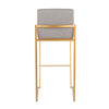 Fuji - High Back Barstool Set