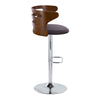 Cosi - Adjustable Barstool With Swivel - Chrome Metal Base (Set of 2)