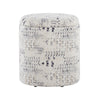 Tahoe - Aztec Ottoman - Ivory Cotton