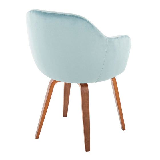 Buena - Dining Chair (Set of 2) - Walnut Wood Legs