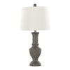 Chateau - 26" Polyresin Table Lamp (Set of 2) - Gray