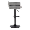 Cinch - Adjustable Barstool (Set of 2) - Black Base