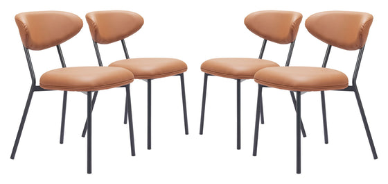Rorun - Dining Chair (Set of 4) - Brown