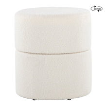  Spin - Ottoman - Cream Polyester Fabric