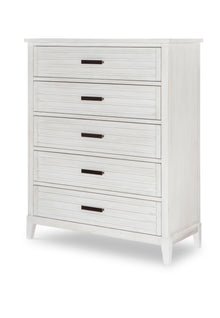  Edgewater Sand Dollar - Drawer Chest - White