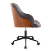 Bacci - Office Chair - Black Metal Base
