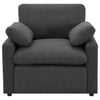 Collins - Upholstered Power Recliner Chair