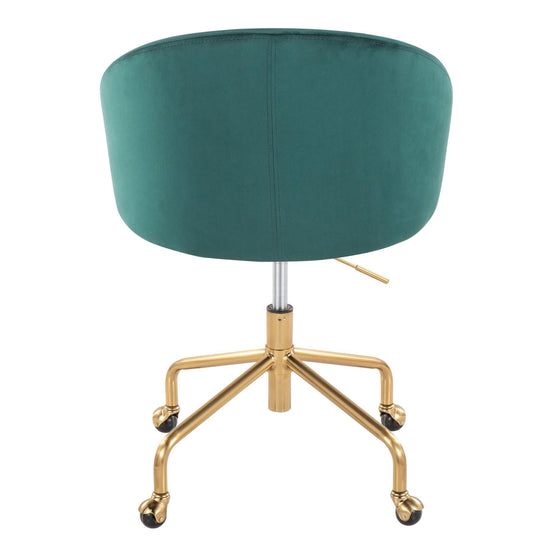 Claire - Task Chair - Gold Base