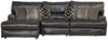 Como - Italian Leather Match Reclining Sectional