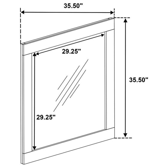 Caraway - Dresser Mirror