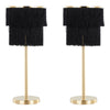 Fringe - 25" Metal Buffet Lamp (Set of 2)