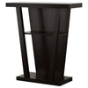 Evanna - 2-Shelf Engineered Wood Console Table - Cappuccino