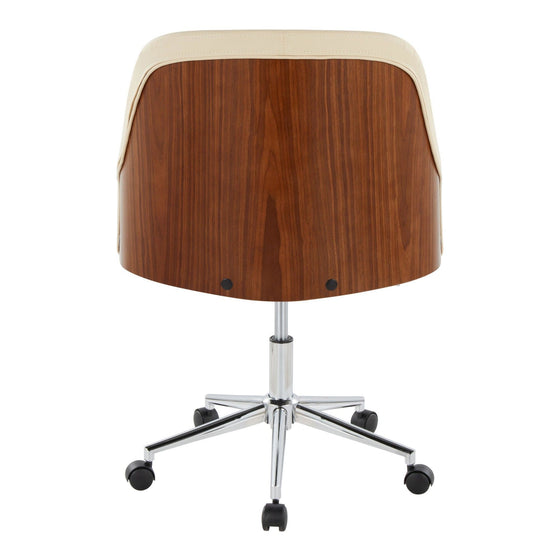 Bacci - Office Chair - Chrome Metal Base