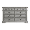 Glenmore - 8-Drawer Dresser - Aged Gray