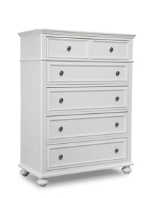 Madison - Drawer Chest - Natural White