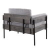 Kari - Accent Chair - Black Metal