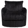Sarco - Corduroy Upholstered Swivel Accent Arm Chair