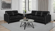  Scotland - Faux Leather Upholstered Sofa Set