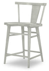 XXX's And OOO's - Counter Height Splat Back Chair (Set of 2) - Bellflower