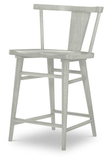  XXX's And OOO's - Counter Height Splat Back Chair (Set of 2) - Bellflower