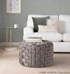 Braided - Round Ottoman