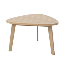  Radius - Patio End Table - Light Brown