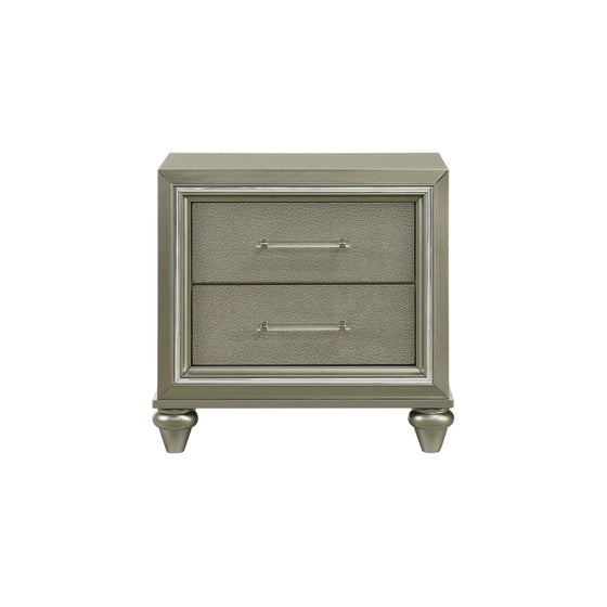 Lumina - Nightstand - Silver