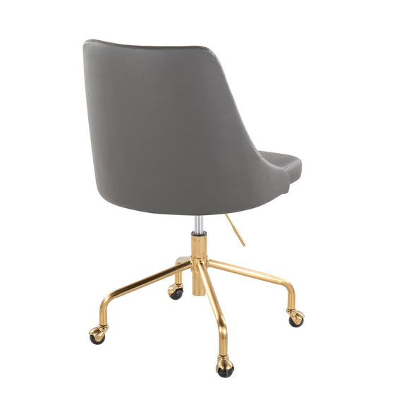 Marche - Task Chair - Gold Base