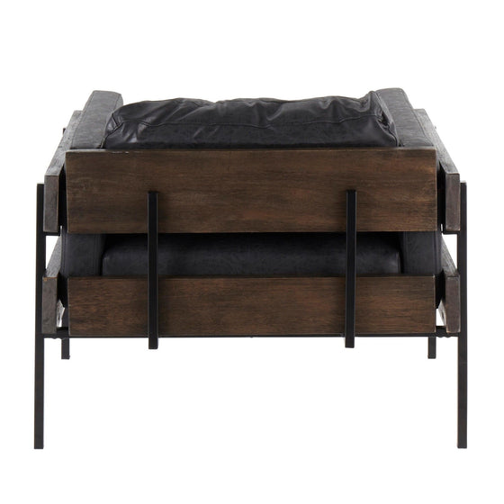 Kari - Accent Chair - Black Metal