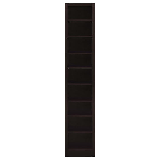 Eliam - 8-Shelf Bookcase - Cappuccino