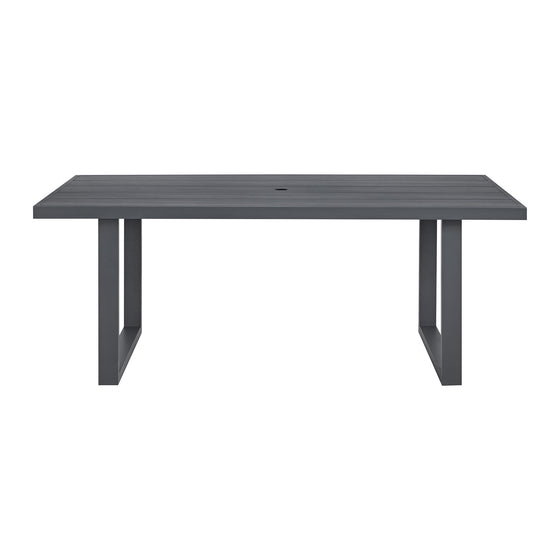 Playa - Dining Table - Dark Gray / Beige
