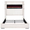 Tisdall - Upholstered Fireplace Bed