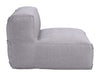 Luanda - Middle Chair - Gray