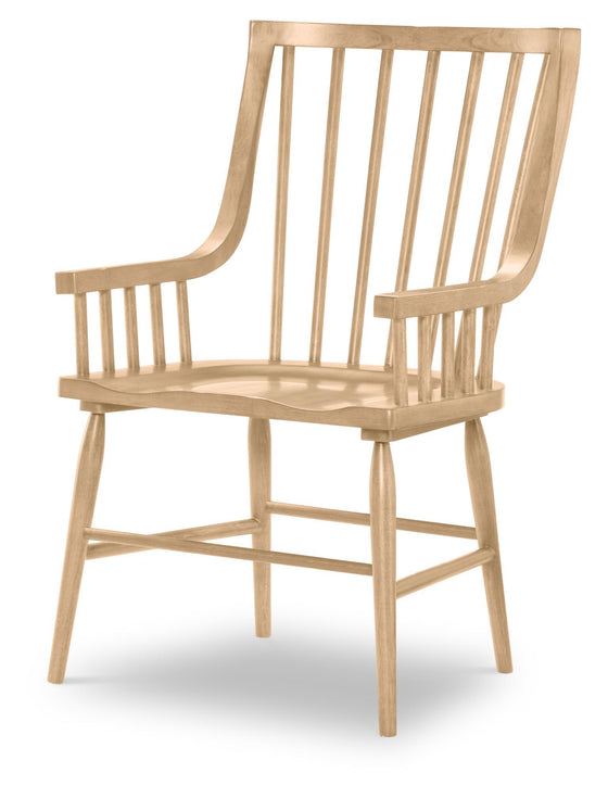 XXX's And OOO's - Windsor Arm Chair (Set of 2) - Amber