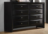 Briana - 8-Drawer Dresser - Black