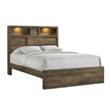  Bailey - Bookcase Panel Bed With Bluetooth