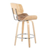 Lombardi - 26" Fixed-Height Counter Stool (Set of 2) - Natural Base