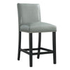 Francesca - 5 Piece Square Counter Dining Set (Table & Four Chairs) - White Marble