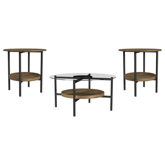 Delfin - Round Coffee Table Set