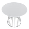 Canary - Cosmo Dining Table - Silver Base